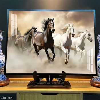 Tranh ngựa đẹp ấn tượng