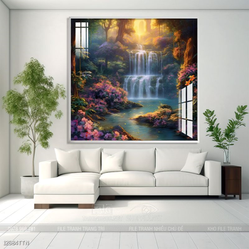 Tranh phong thủy nghệ thuật đẹp nhất