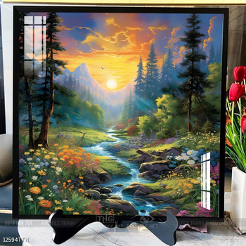 Tranh phong thủy treo trang trí phòng khách