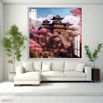 Tranh phong thủy treo trang trí phòng khách