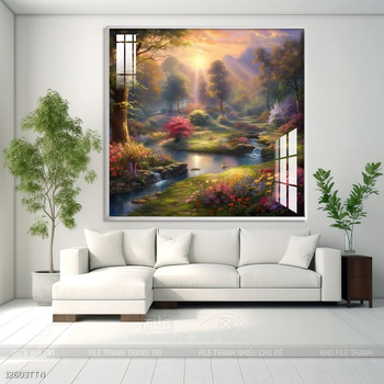 Tranh phong thủy nghệ thuật decor