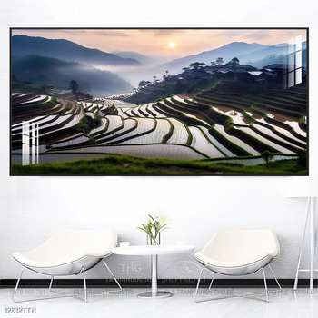 Tranh treo phòng khách theo phong thủy