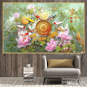 Tranh cửu ngư quần hội