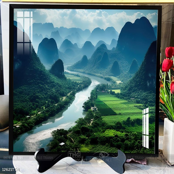 Tranh phong thủy sơn thủy hữu tình