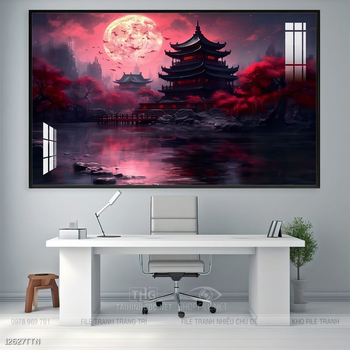 Tranh phong thủy nghệ thuật đẹp nhất