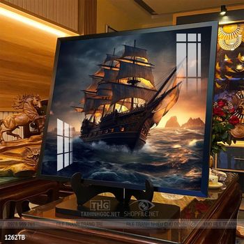 Tranh thuận buồm xuôi gió đẹp