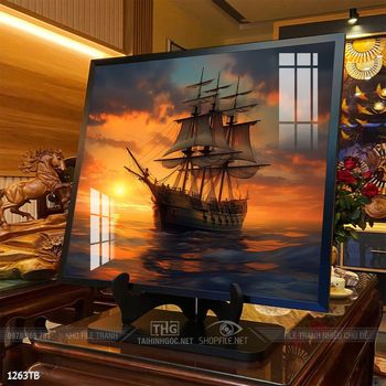 Tranh thuyền và biển