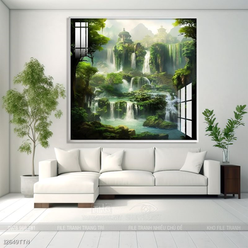 Tranh phong thủy nghệ thuật đẹp nhất