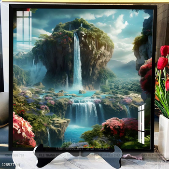 Tranh phong thủy sơn thủy đẹp