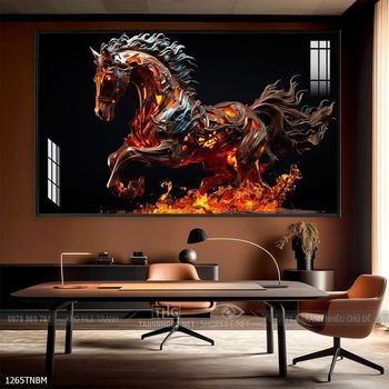 Tranh ngựa đẹp ấn tượng