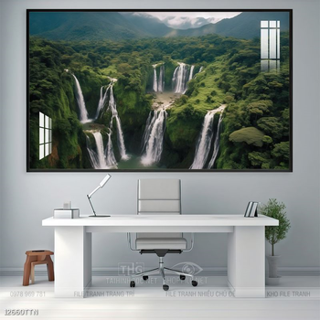 Tranh treo phòng khách theo phong thủy