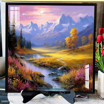 Tranh phong thủy sơn thủy đẹp