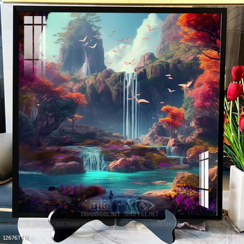 Tranh phong thủy treo trang trí phòng khách