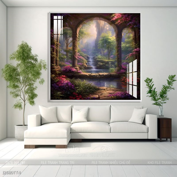 Mẫu tranh phong thủy đẹp và ý nghĩa