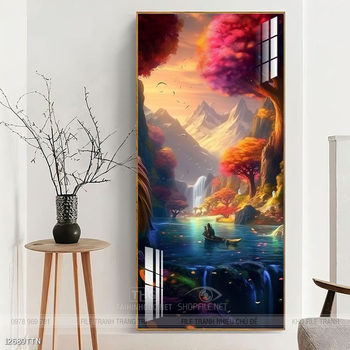 Tranh phong thủy treo trang trí phòng khách