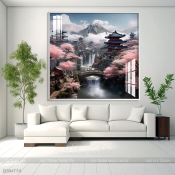 Tranh phong thủy nghệ thuật decor