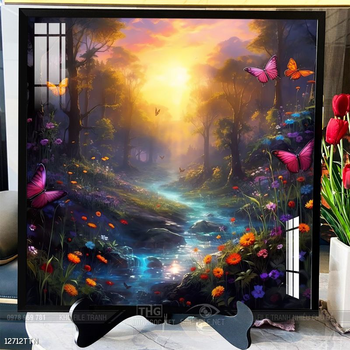 Tranh phong thủy sơn thủy hữu tình