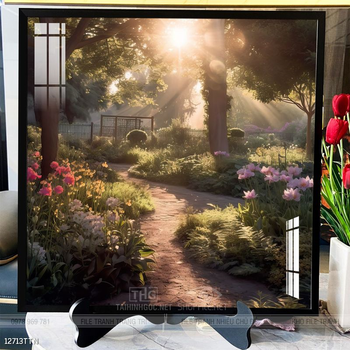 Tranh phong thủy nước non tuyệt đẹp