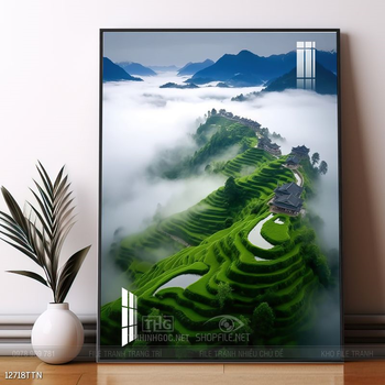 Tranh phong thủy nghệ thuật đẹp nhất