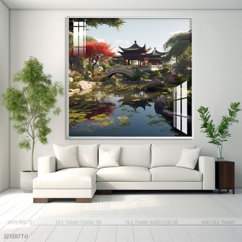 Mẫu tranh phong thủy đẹp và ý nghĩa