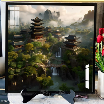 Tranh phong thủy sơn thủy hữu tình