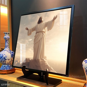 Tranh tranh trí tường công giáo sang trọng