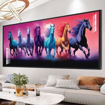 Tranh ngựa treo tường