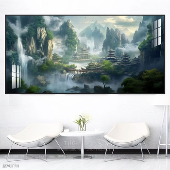 Tranh phong thủy treo trang trí phòng khách