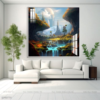 Mẫu tranh phong thủy đẹp và ý nghĩa