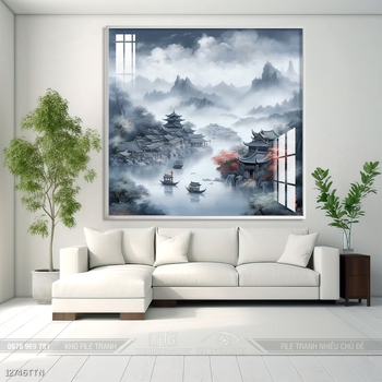 Tranh phong thủy nghệ thuật decor