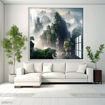 Tranh treo phòng khách theo phong thủy