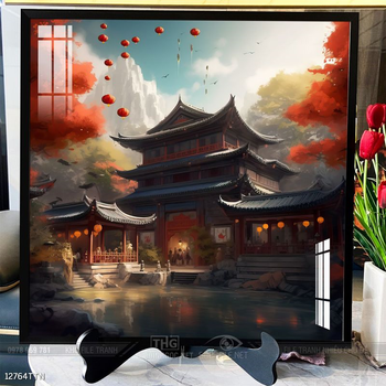 Tranh phong thủy sơn thủy hữu tình