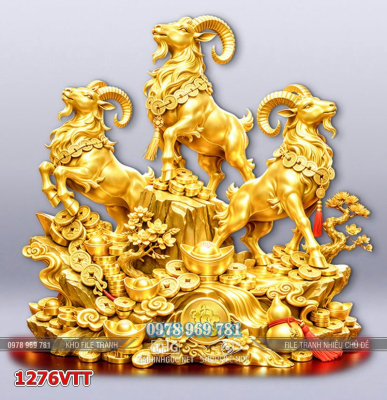 File tư liệu tết năm con dê Tết Đinh Mùi năm mới 1276VTT