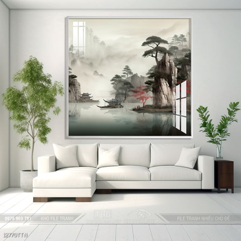Tranh phong thủy nghệ thuật đẹp nhất