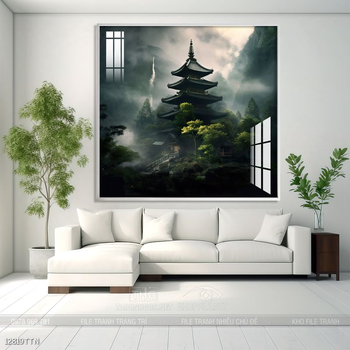 Tranh phong thủy treo trang trí phòng khách