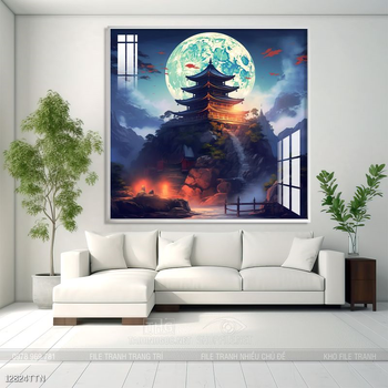 Tranh phong thủy nghệ thuật decor