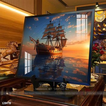 Tranh thuận buồm xuôi gió đẹp