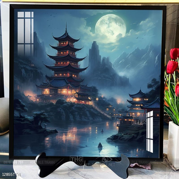 Tranh phong thủy sơn thủy hữu tình