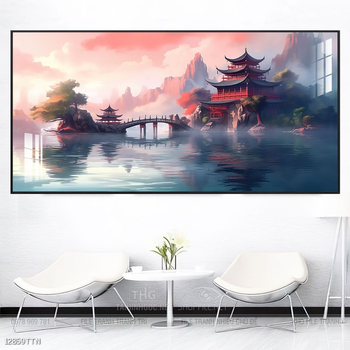 Tranh treo phòng khách theo phong thủy