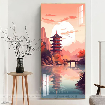 Tranh phong thủy nghệ thuật đẹp nhất