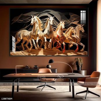 Tranh ngựa mã đáo thành công