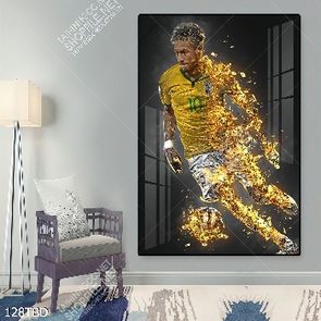 Tranh cầu thủ Neymar nghệ thuật