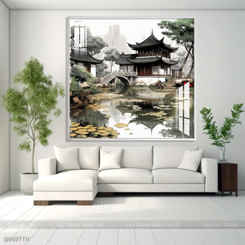 Tranh phong thủy nghệ thuật decor