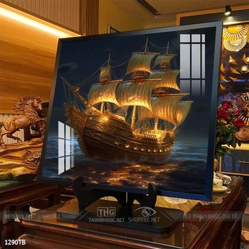 Tranh thuận buồm xuôi gió treo tường đẹp