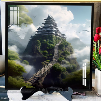 Tranh phong thủy sơn thủy hữu tình