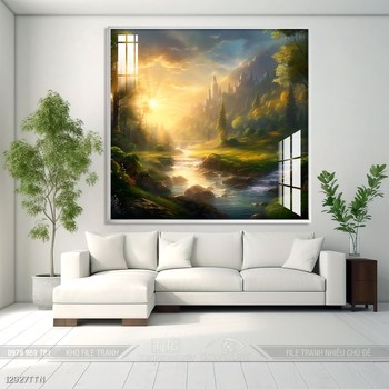 Mẫu tranh phong thủy đẹp và ý nghĩa