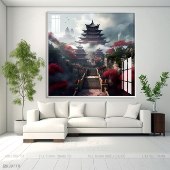 Tranh phong thủy nghệ thuật đẹp nhất