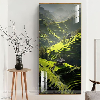 Tranh phong thủy sơn thủy đẹp