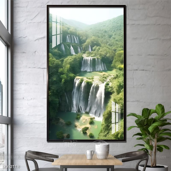 Tranh phong thủy sơn thủy đẹp