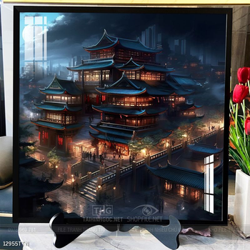 Tranh phong thủy sơn thủy hữu tình